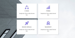 Bezpłatne Pobieranie Szablonu HTML Cztery Główne Kierunki