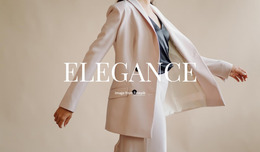 Elegance In Everything - Modern Website Mockup