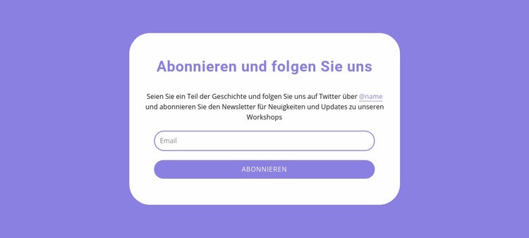 Bilden Sie sich in der weißen Gruppe Website Builder-Vorlagen