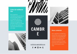 Nous Jumelons Des Architectes Talentueux - HTML Builder Online