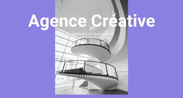 Thème WordPress Premium Pour La Créativité De Notre Agence