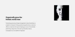 Ready To Use Html Code For Title Text And Photo