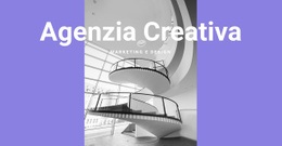 La Creatività Della Nostra Agenzia - Pagina Di Destinazione Facile Da Usare