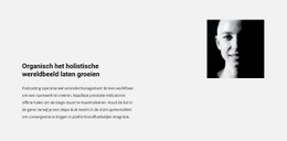 Paginawebsite Voor Titeltekst En Foto