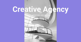 The Creativity Of Our Agency - Premium Template