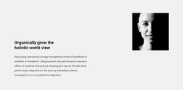 Title Text And Photo - Simple WordPress Theme