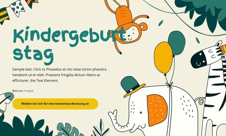 Aktivitäten verbessern den Geist Website design