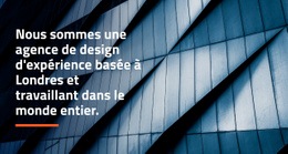 Agence De Services De Conception - HTML Generator Online