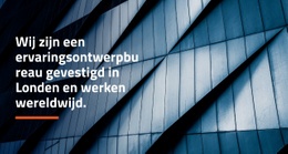 Exclusieve Websitebouwer Voor Ontwerpend Dienstenbureau