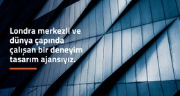 Tasarım Hizmetleri Ajansı - HTML Generator Online