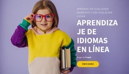 Logros De Los Niños - Plantilla De Maqueta De Página Web