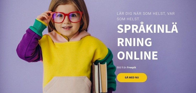 Barnens prestationer HTML-mall