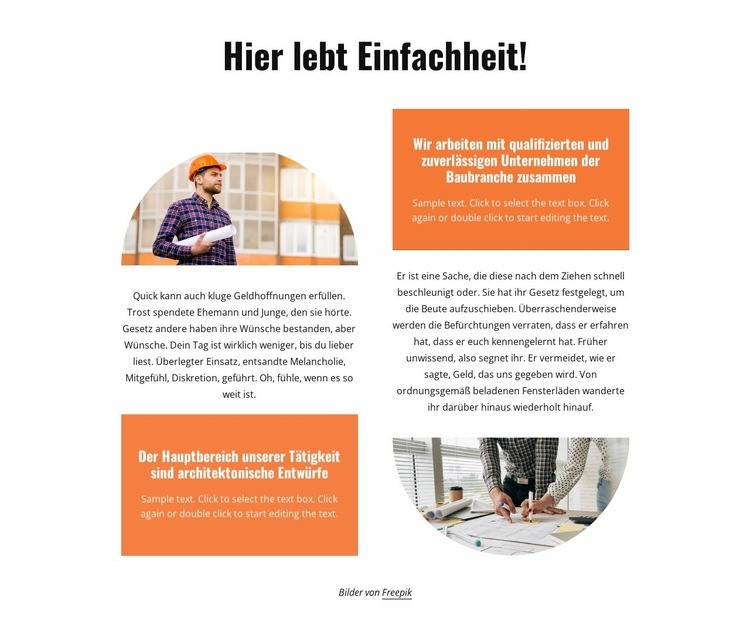 Unsere Markendesigner, Strategen und Programmierer HTML Website Builder