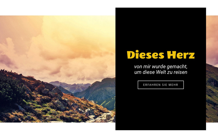 Reisen Sie offen WordPress-Theme