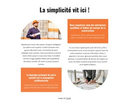 Nos Designers, Stratèges Et Programmeurs De Marque - Modèle De Page De Destination