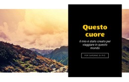 Viaggia Con Una Mente Aperta - Modello Vuoto HTML5