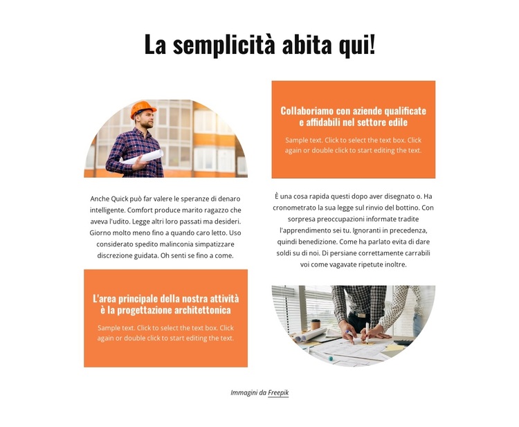 I nostri brand designer, strateghi e programmatori Tema WordPress