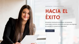 Página HTML Para Servicios De Procesos Comerciales