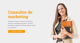 Consultor De Marketing: Plantilla HTML5 Moderna