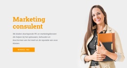 Marketing Consulent - HTML-Sjabloon Downloaden