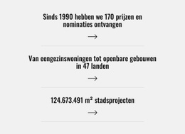 Een Wereldwijd Architecten-, Ontwerp- En Planningsbureau - Inspiratie Voor Website-Ontwerp