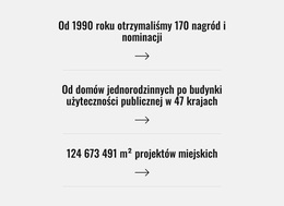 Globalna Firma Zajmująca Się Architekturą, Projektowaniem I Planowaniem - Ekskluzywny Motyw WordPress