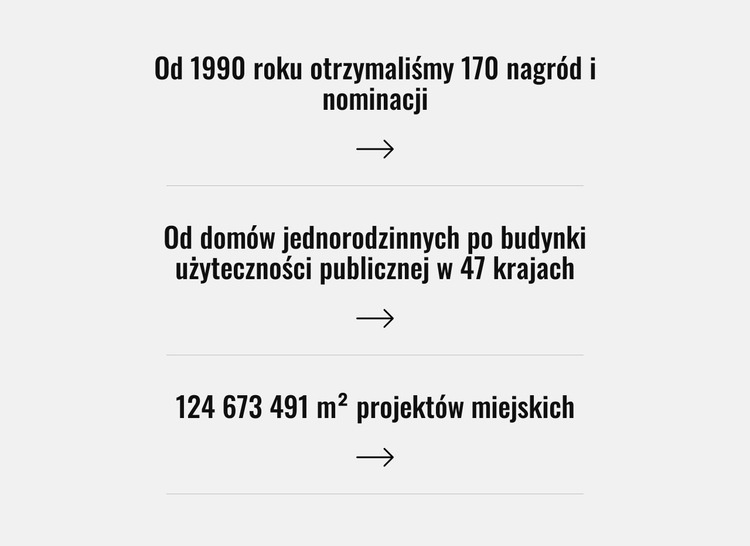 Globalna firma zajmująca się architekturą, projektowaniem i planowaniem Szablon jednej strony