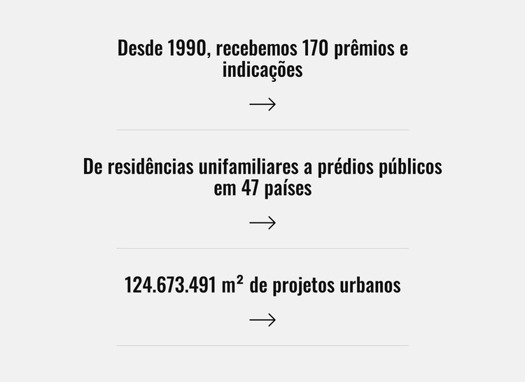 Uma empresa global de arquitetura, design e planejamento Modelos de construtor de sites