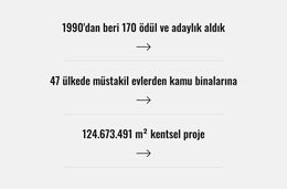 Küresel Bir Mimarlık, Tasarım Ve Planlama Firması Için Özelleştirilebilir Profesyonel Araçlar