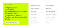 Benutzfertiges Website-Design Für Gruppe Und Liste