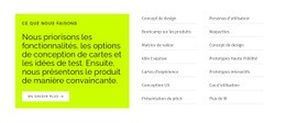 Conception De Site Prête À L'Emploi Pour Groupe Et Liste