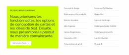 Groupe Et Liste - Créateur De Site Web Par Glisser-Déposer