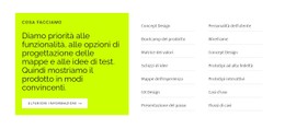 Gruppo E Lista Modello CSS Gratuito