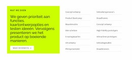 Groep En Lijst - HTML5-Sjablooninspiratie