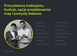 Najlepszy Projekt Strony Docelowej Dla Priorytetowo Traktujemy Funkcje