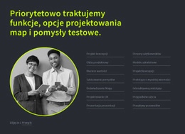 Priorytetowo Traktujemy Funkcje - Motyw Strony