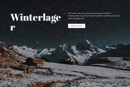 Winterlager - Anpassbare Professionelle Joomla-Vorlage