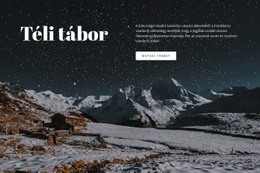 Téli Tábor – HTML5-Sablon