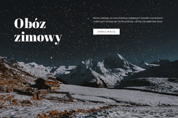Obóz Zimowy – Szablon HTML5