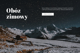 Obóz Zimowy - Strona Docelowa