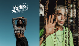 Ethnische Kleidung – Kostenloses Professionelles Joomla-Template