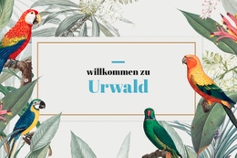 Willkommen Im Dschungel - Website-Vorlagen