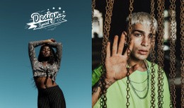 Ropa Étnica: Página De Destino HTML5