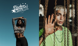 Ethnic Clothing - Home Page Template