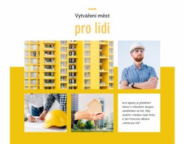 Vytváření Měst Pro Lidi Šablona