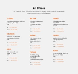 All Offices - Best Free WordPress Theme