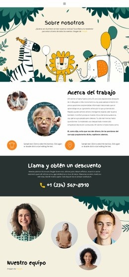 Sobre El Centro Infantil - Plantillas En Línea