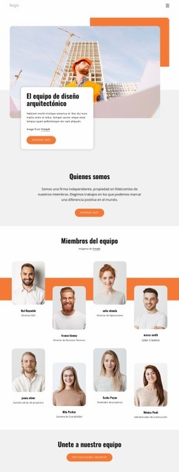 La Empresa De Planificación Con 53 Oficinas Y Más De 7000 Profesionales: Plantilla HTML5 Moderna