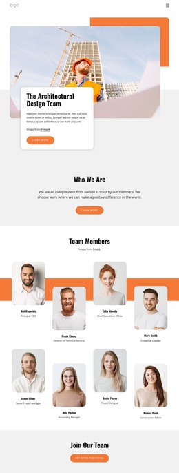 The Planning Firm With 53 Offices And 7000+ Professionals - Modern Web Template