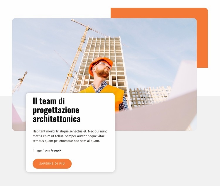 Oltre 7000 professionisti nelle Americhe e in Europa Mockup del sito web